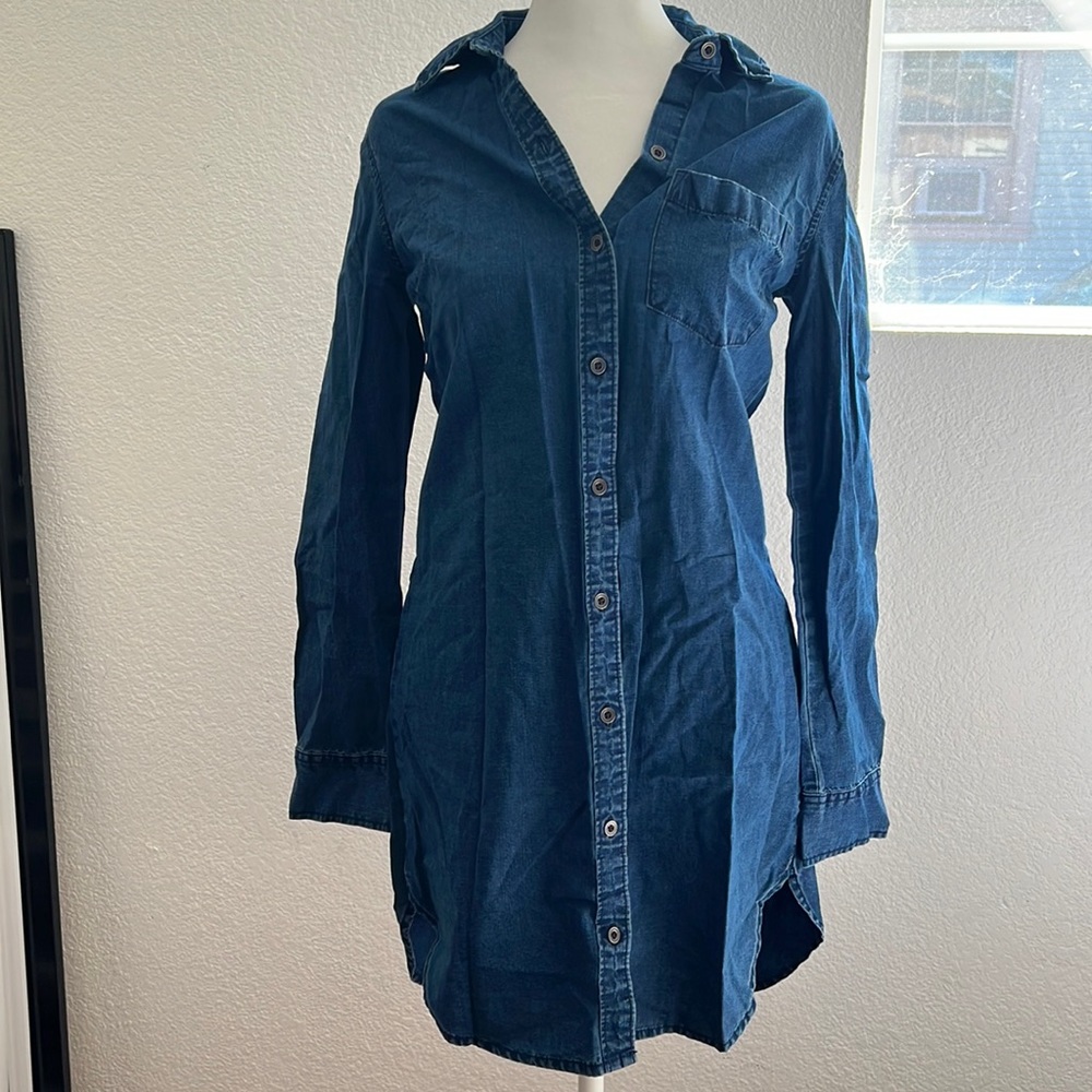 Abercrombie and fitch denim dress